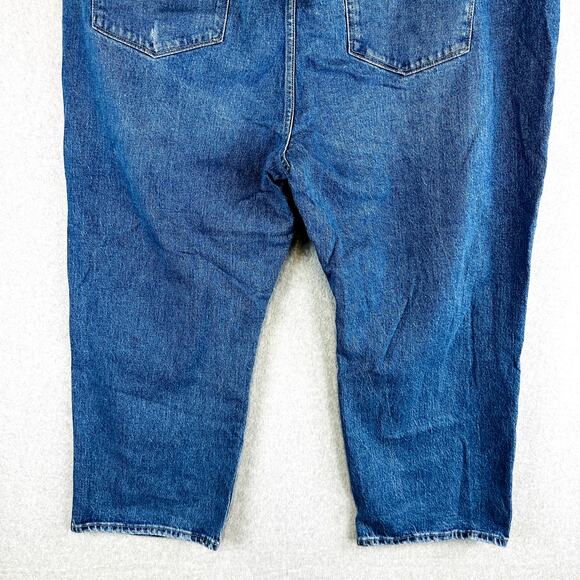 NEW ANA A New Approach Womans 22W Straight Jeans Blue Highest-Rise Vintage NWT - Picture 8 of 9